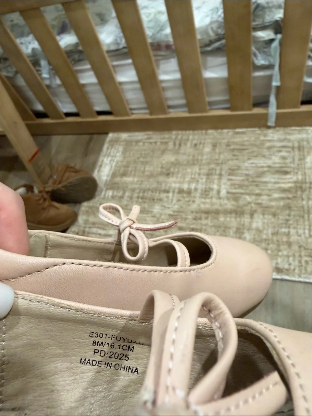 Girls' Pink Bow Mary Jane Kids Shoes